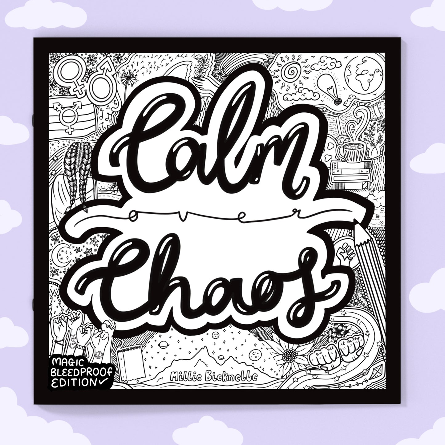 Calm Over Chaos Colouring Book