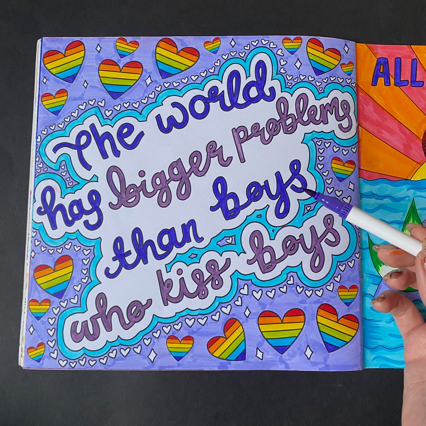 Be Kind to Your Mind Colouring Book