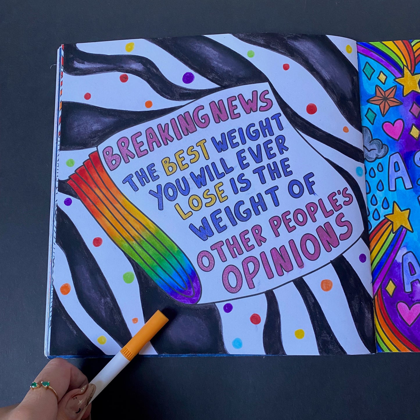 Let's Be Better Humans Colouring Book