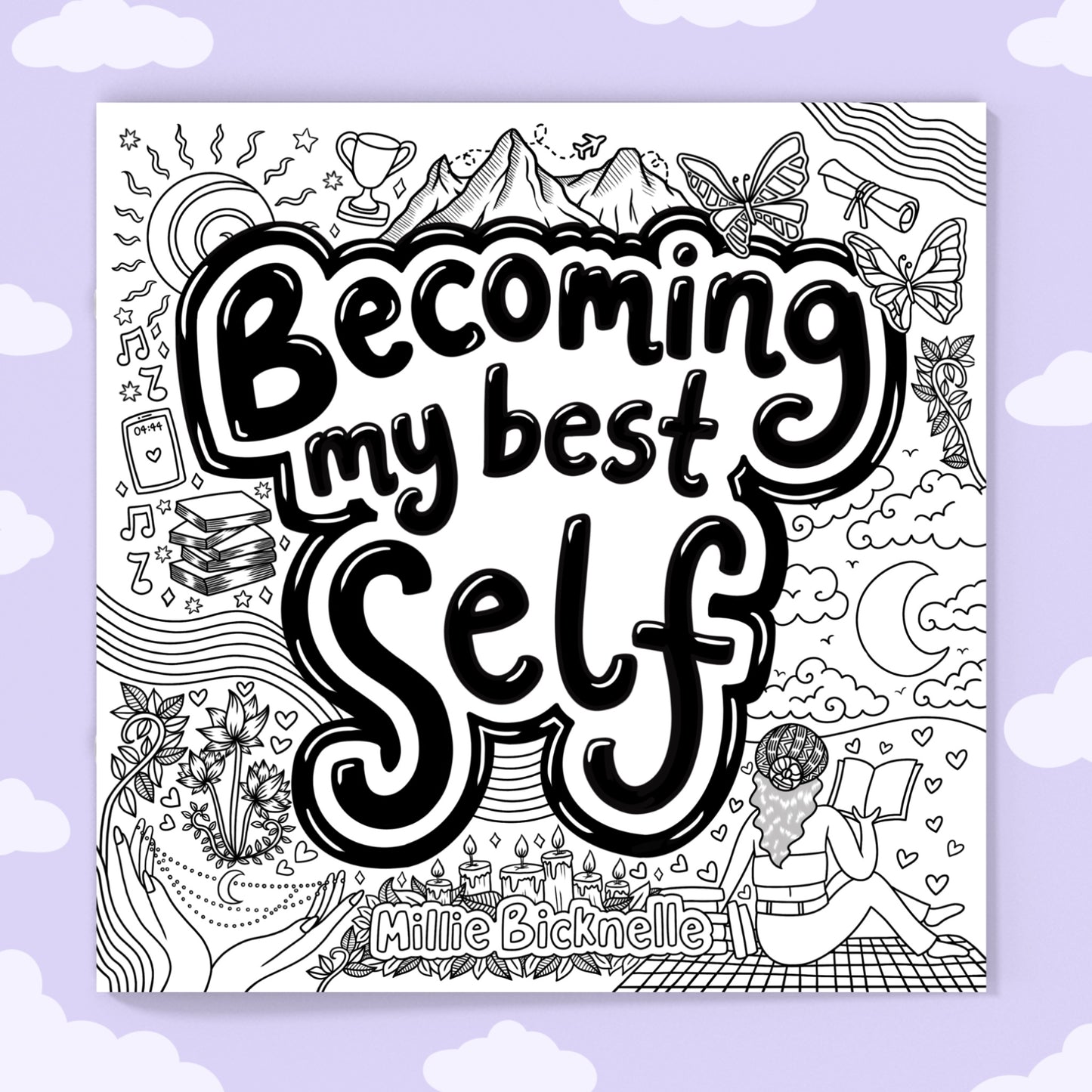 Becoming My Best Self Colouring Book