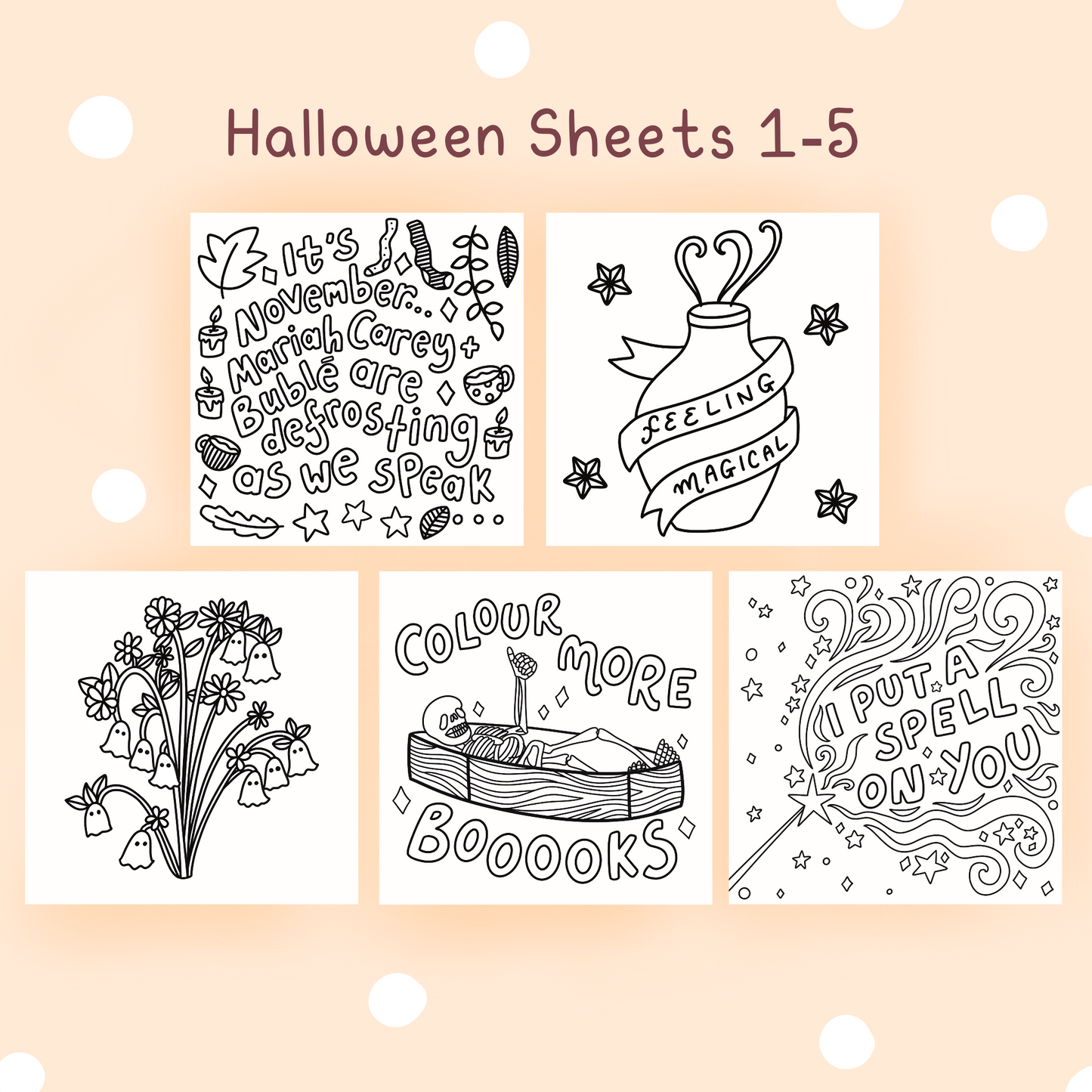 Halloween Sheets x10