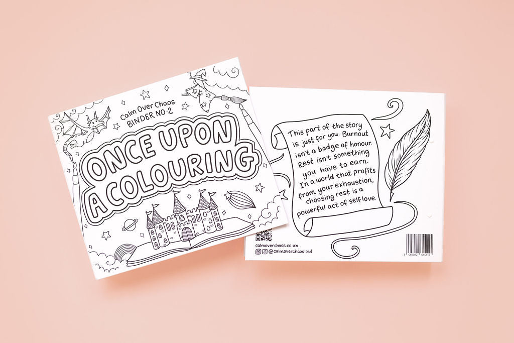 Once Upon A Colouring Binder & 5 Swatching Sheets!📒✨