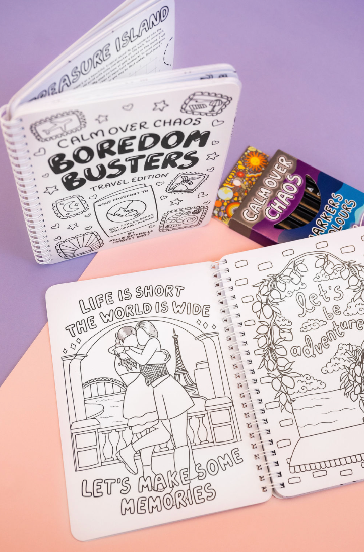 Boredom Busters Travel Activity Book!๐๏ธ