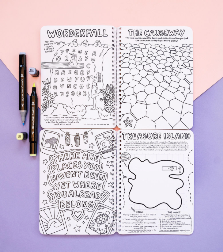 Boredom Busters Travel Activity Book!๐๏ธ