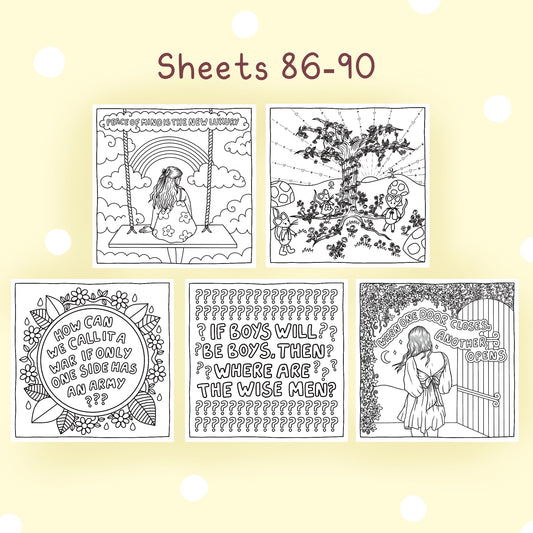 Return to the Realms Sheets #86-90