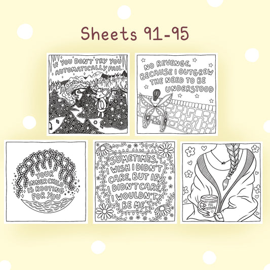 Return to the Realms Sheets #91-95