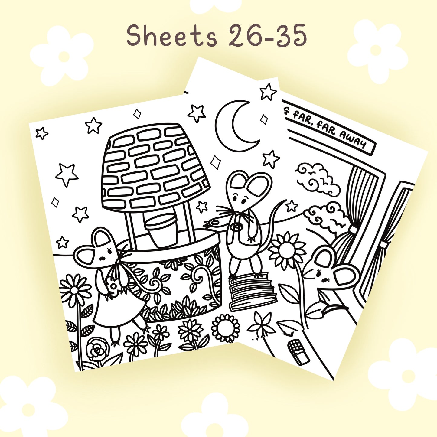 Butter the Mouse Sheets #26-35 🐭