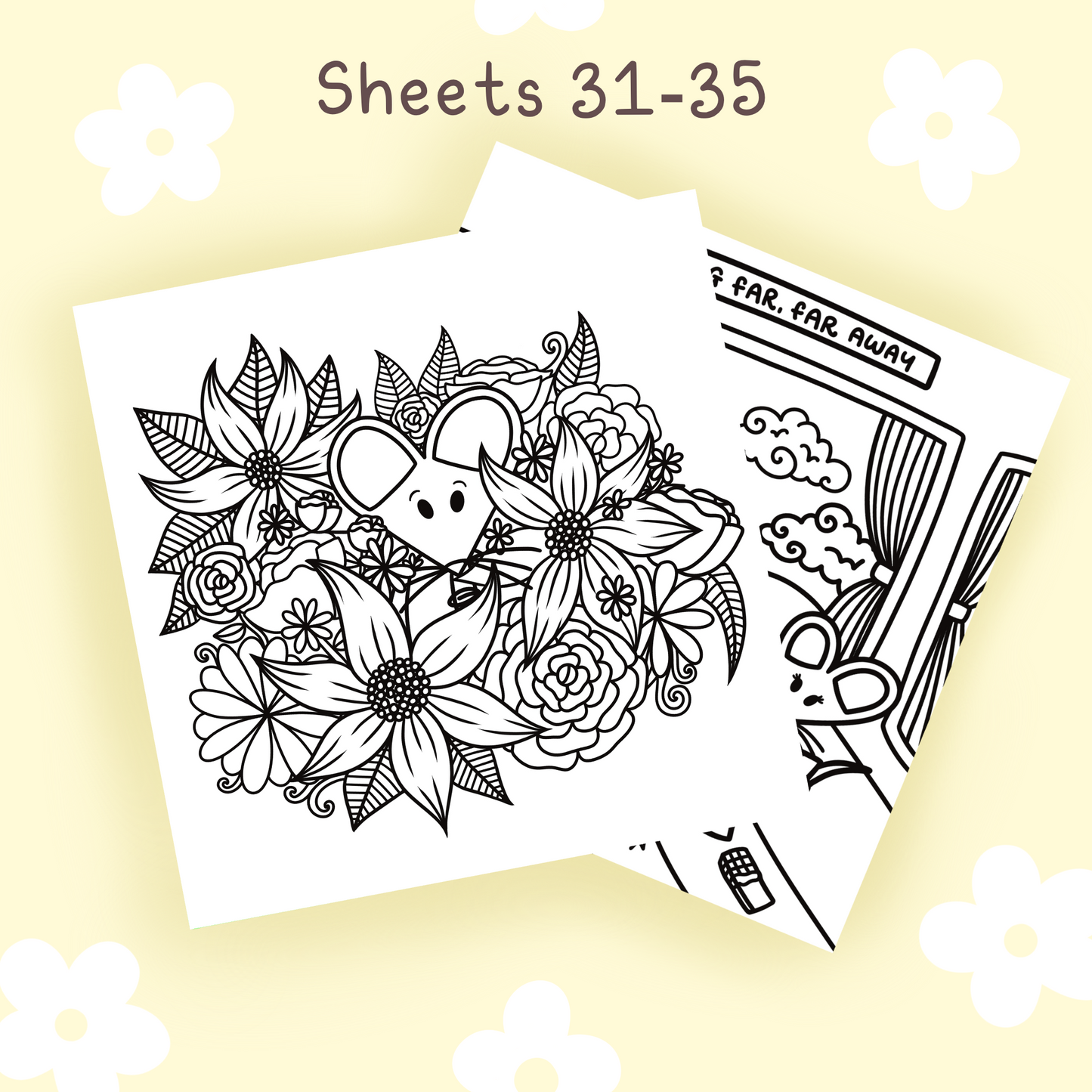 Butter the Mouse Sheets #31-35 🐭