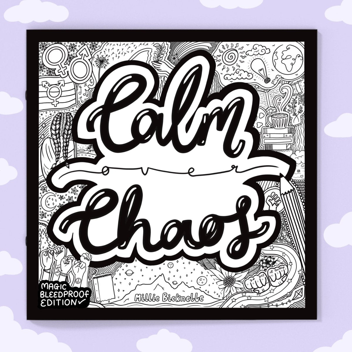 Calm Over Chaos Colouring Book - calmoverchaosltd