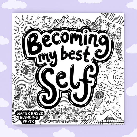 Becoming My Best Self Colouring Book