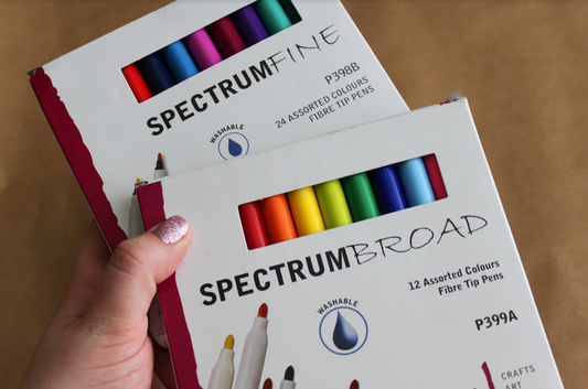 Spectrum Rainbow Colouring Pens (BROAD)