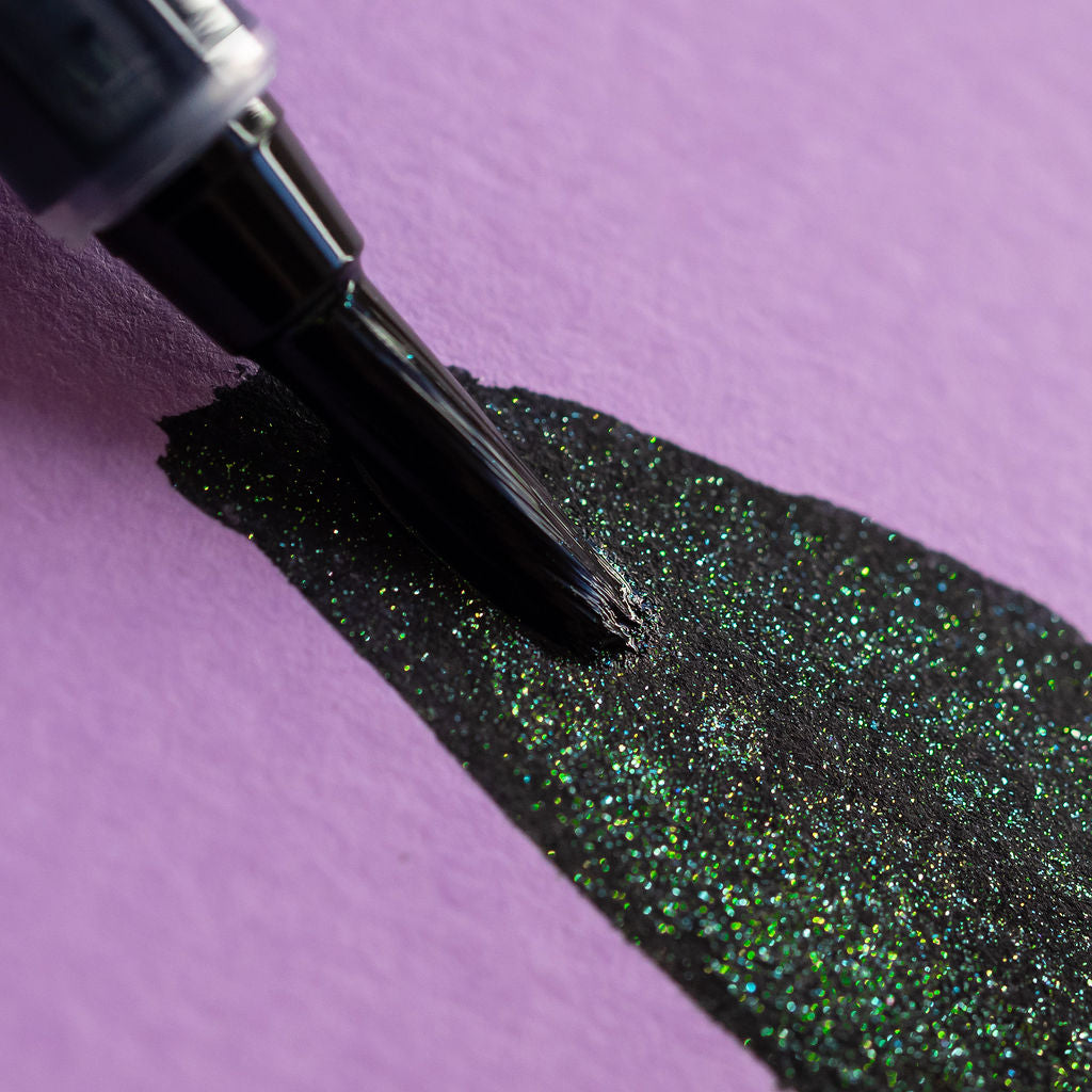 Trick or Treat Glitter Brush Pen (Chaos, Darling)