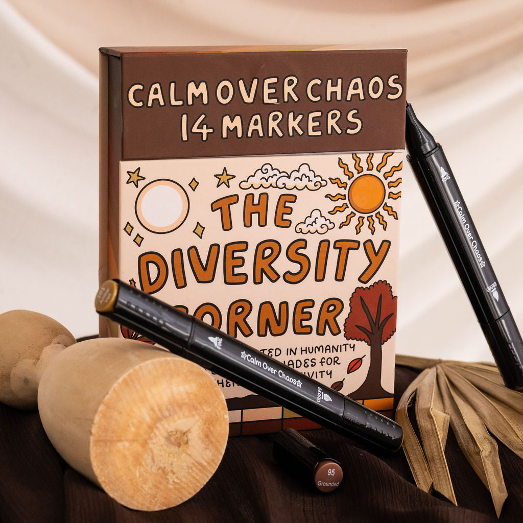 🤎Diversity Corner Skin Tones Alcohol Markers