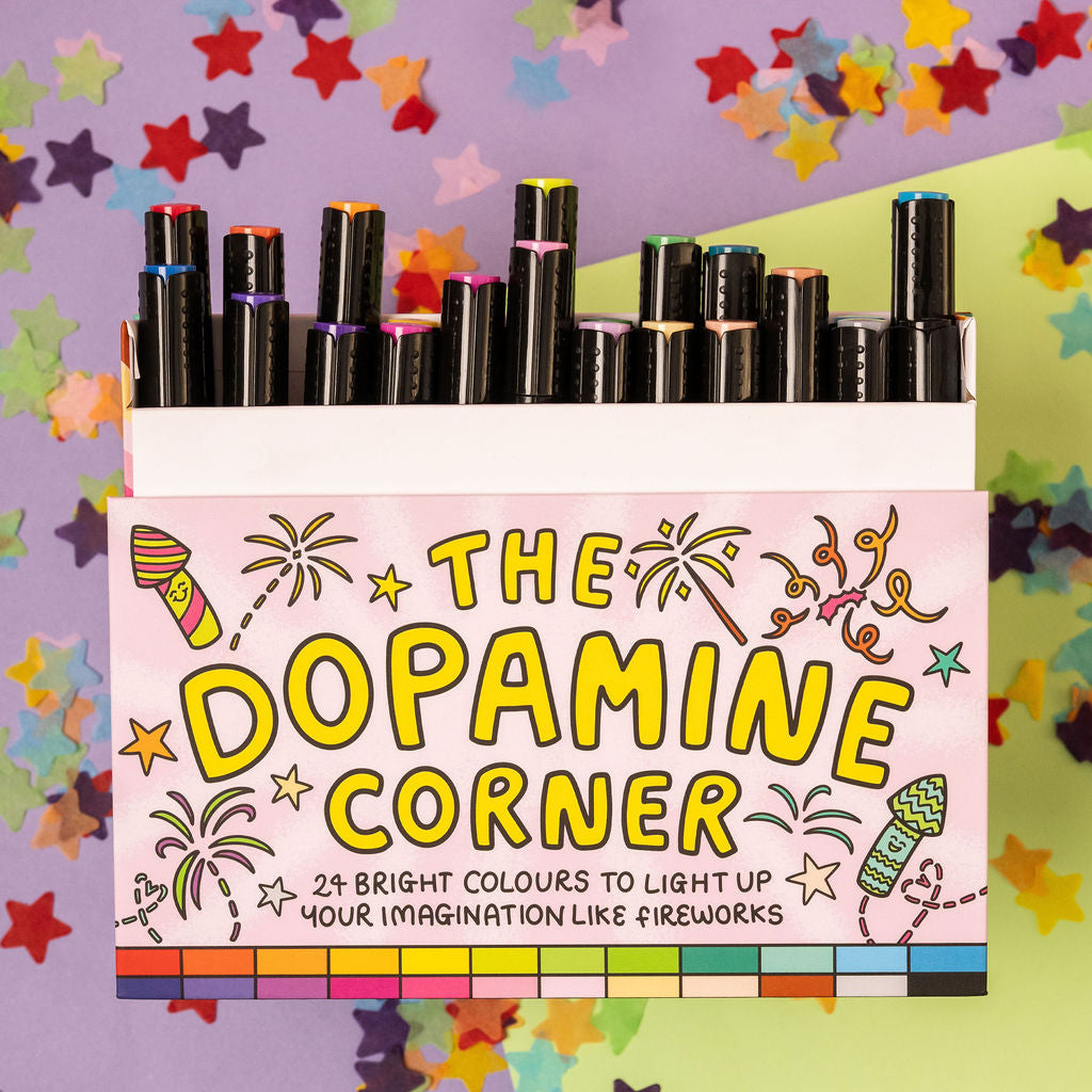 🌈Dopamine Corner Alcohol Markers