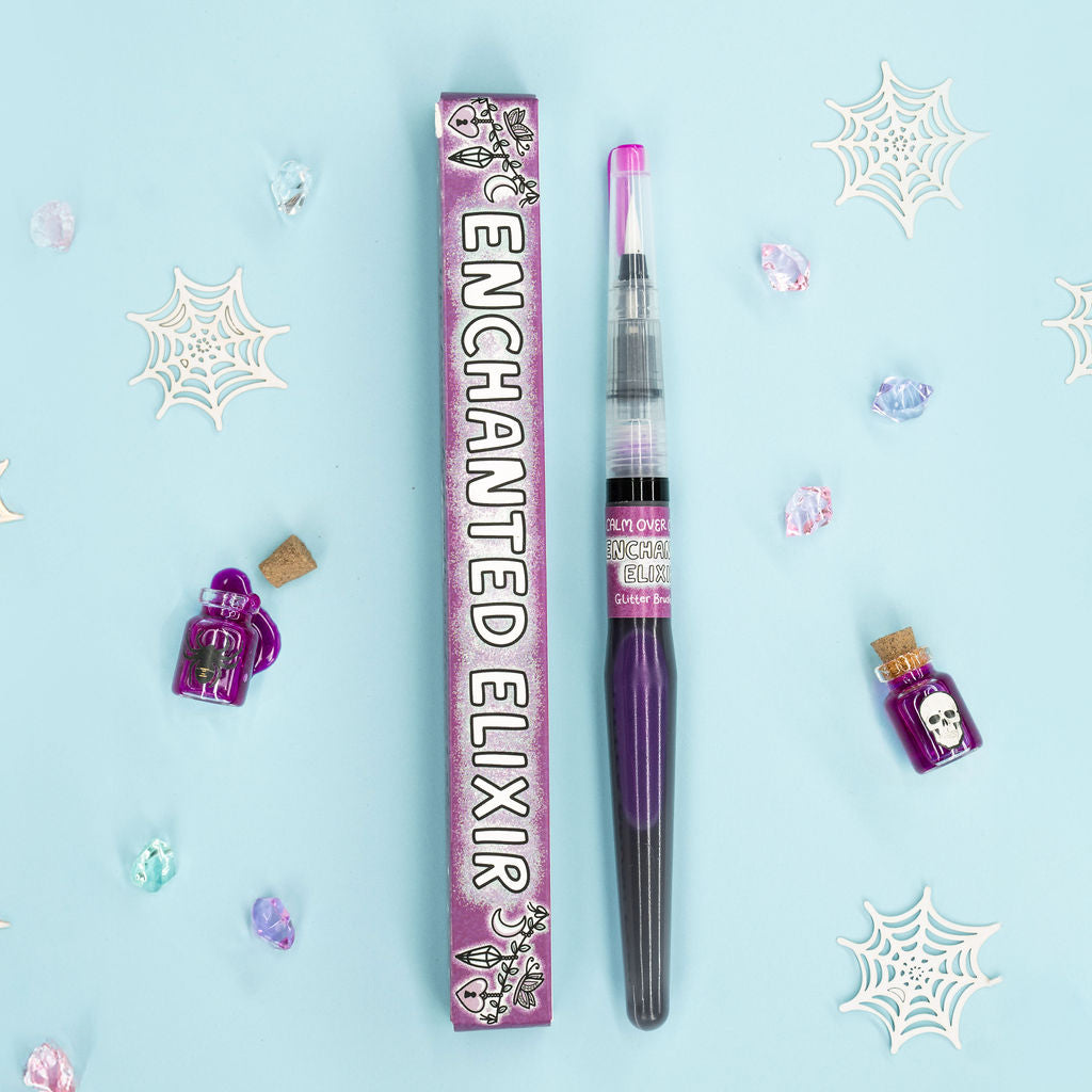 Trick or Treat Glitter Brush Pen (Enchanted Elixir)