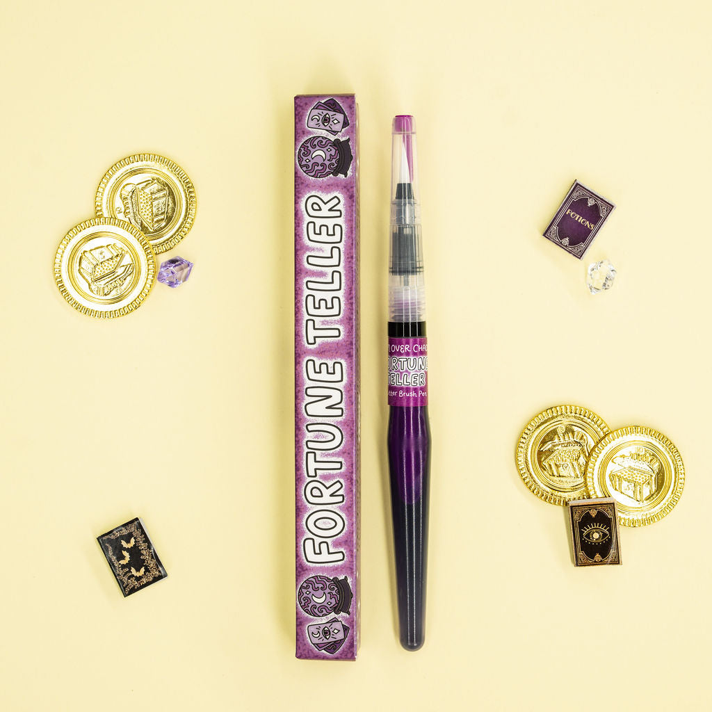 Trick or Treat Glitter Brush Pen (Fortune Teller)