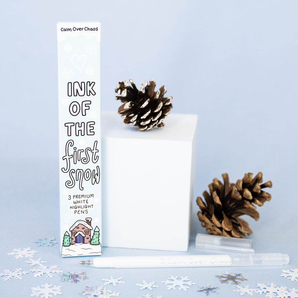 Ink of the First Snow White Highlight Pens - PREORDER