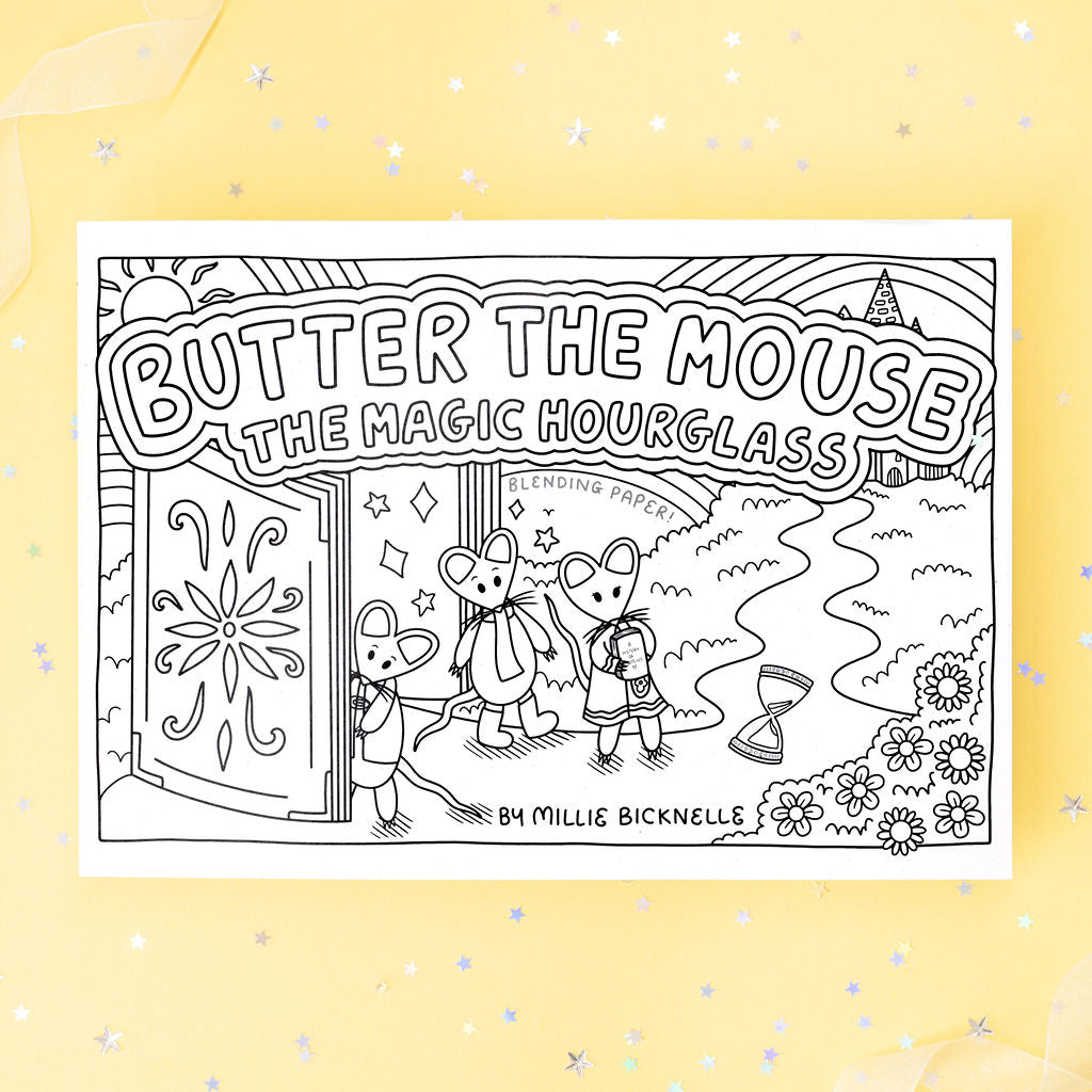 NEW Butter The Mouse - The Magic Hourglass Book⏳