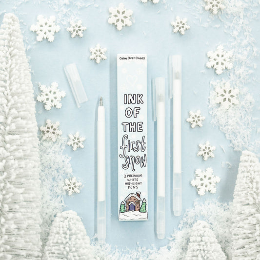 Ink of the First Snow White Highlight Pens - PREORDER