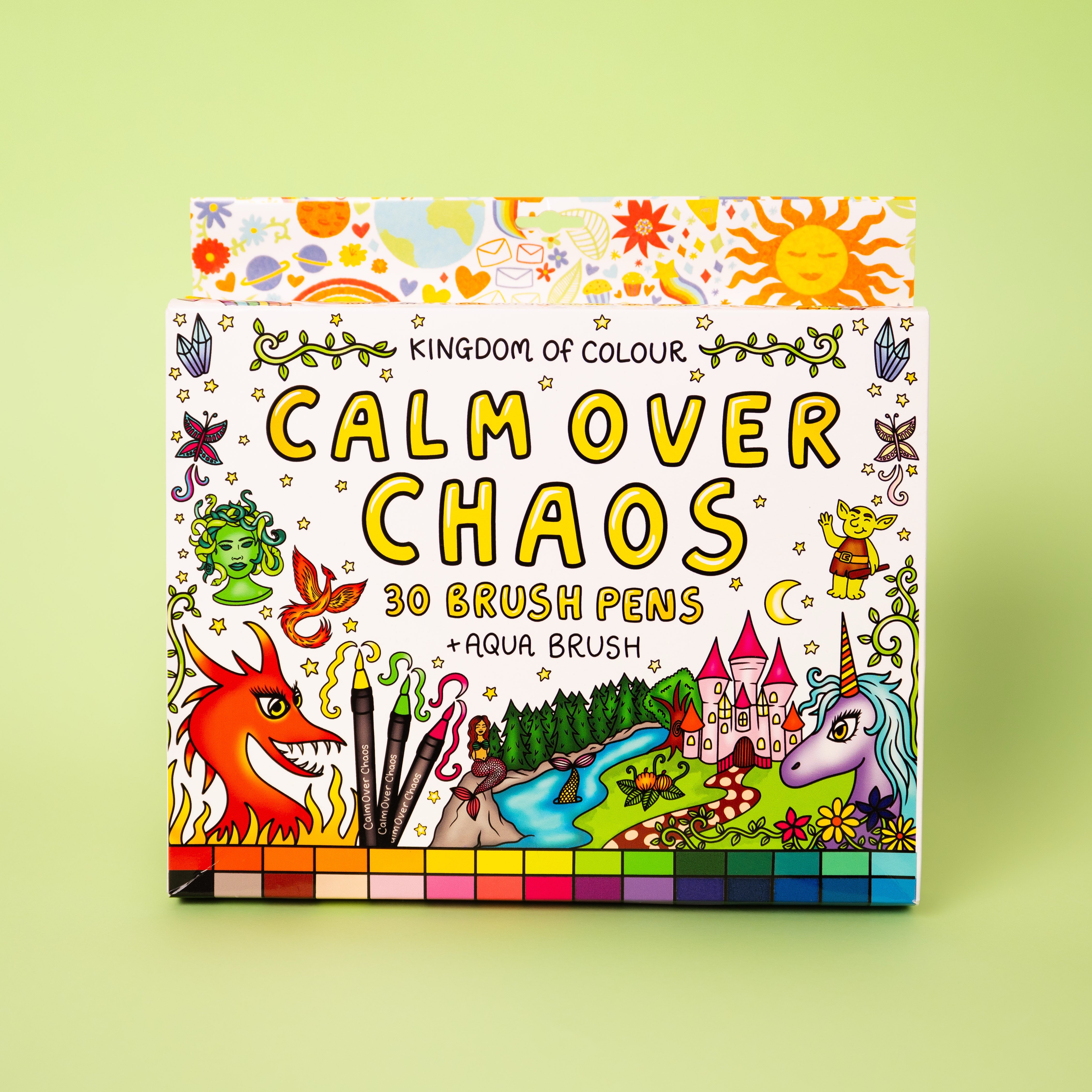 🌈 Rainbow Blending 30 Brush Pen Set