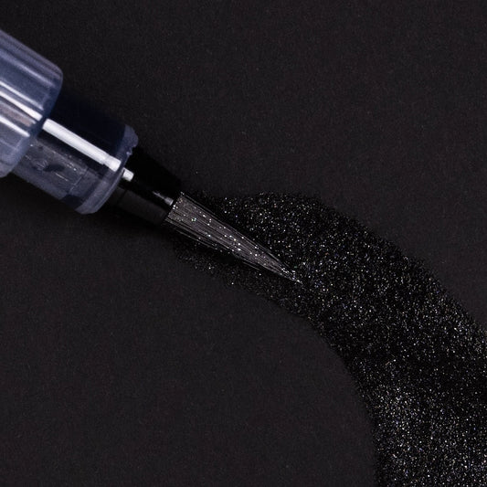 🍭 Liquorice Whip Glitter Brush Pen