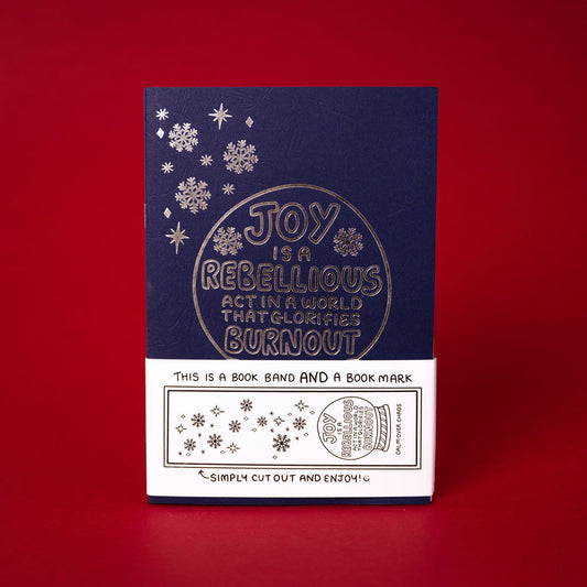Blue Bleedproof Christmas Notebook