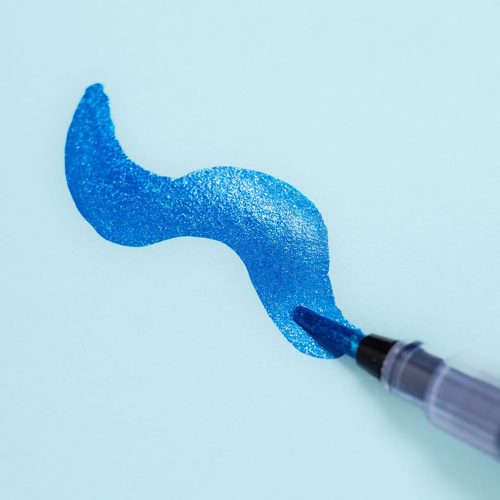 🫐 Blueberry Bonbons Glitter Brush Pen