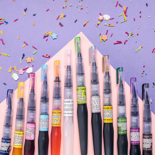 Pick 'n' Mix Glitter Brush Pens