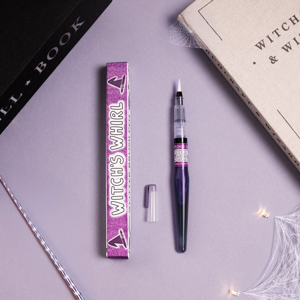 🔮Witch’s Whirl Glitter Brush Pen