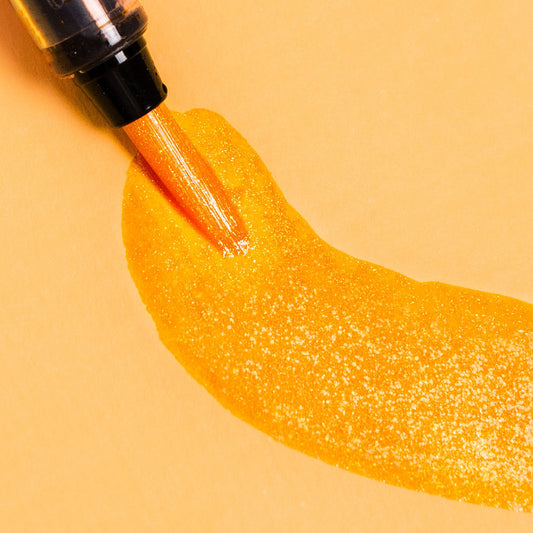🌞Sunburst Chew Glitter Brush Pen