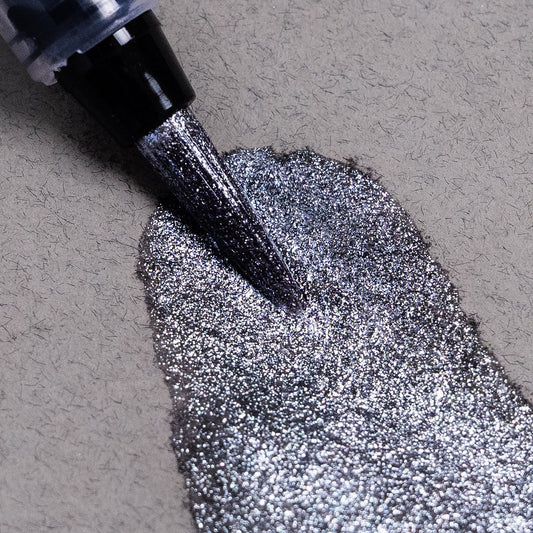 🤍 Star Drops Glitter Brush Pen
