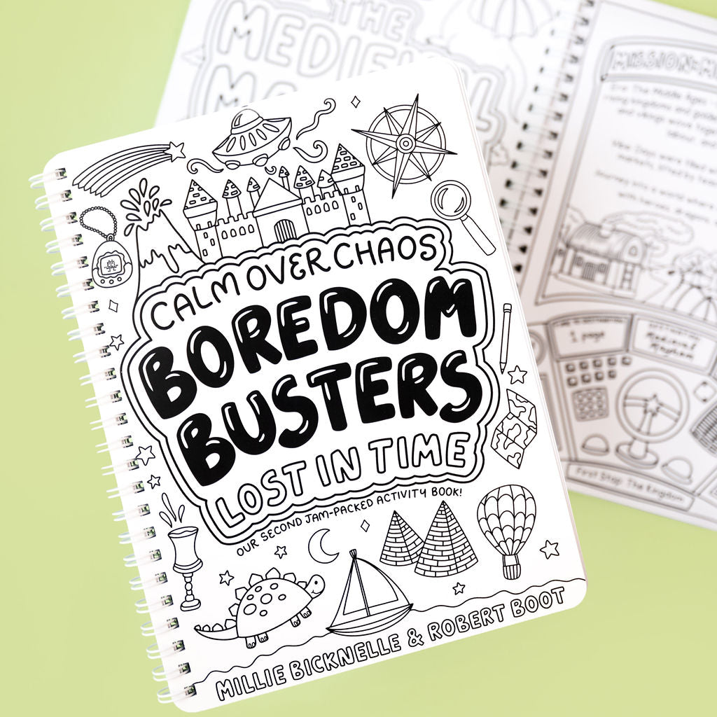 Boredom Busters: Lost in Time Activity Book🦕
