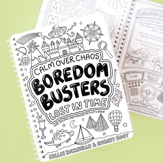 Boredom Busters: Lost in Time Activity Book🦕
