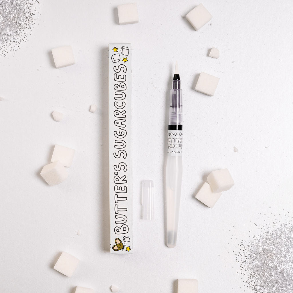 🐭Butter’s Sugar Cubes Glitter Brush Pen