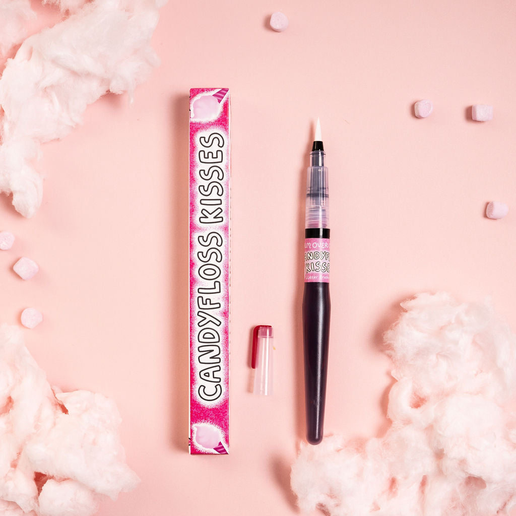 🍬 Candyfloss Kisses Glitter Brush Pen