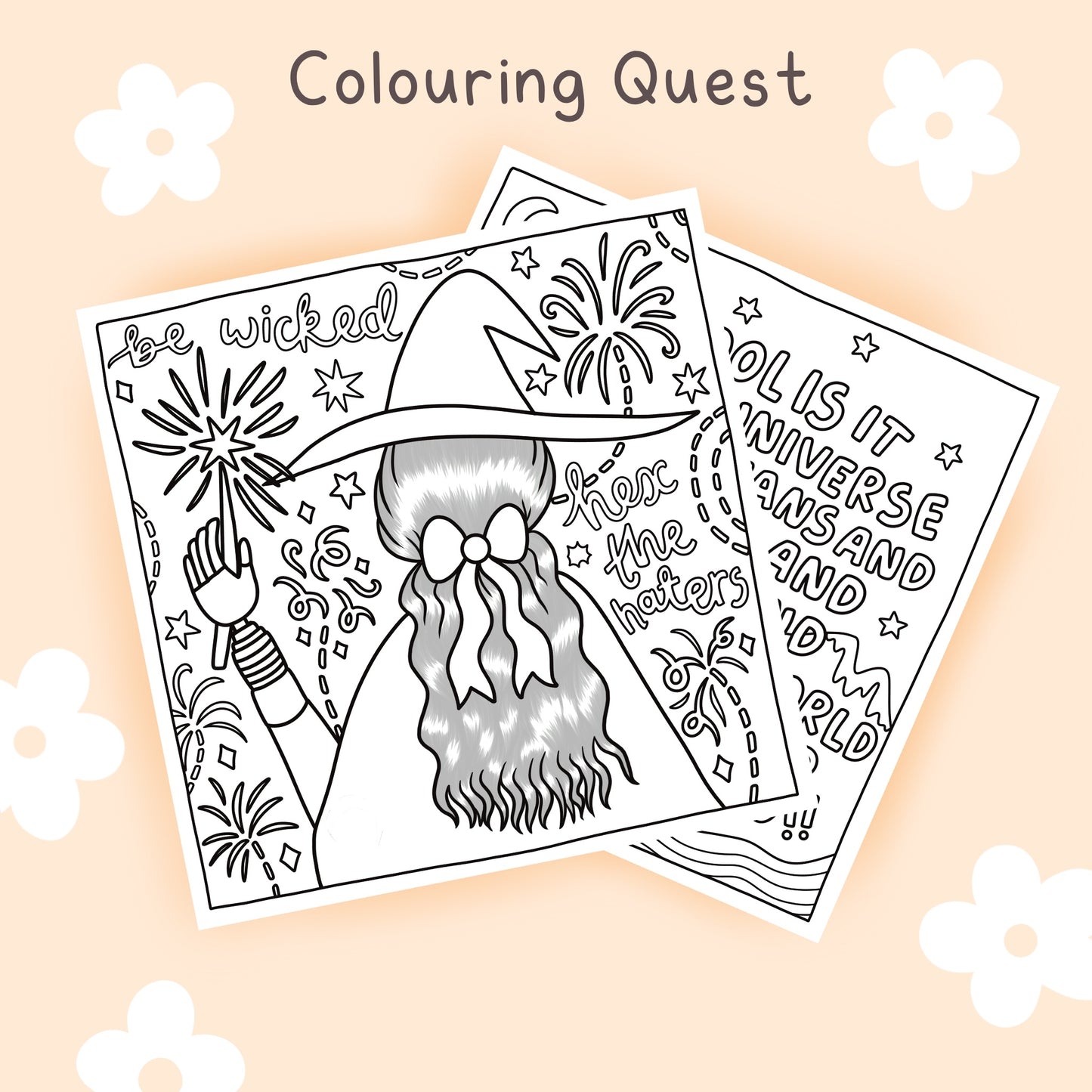 Colouring Quest - Set 1 Sheets