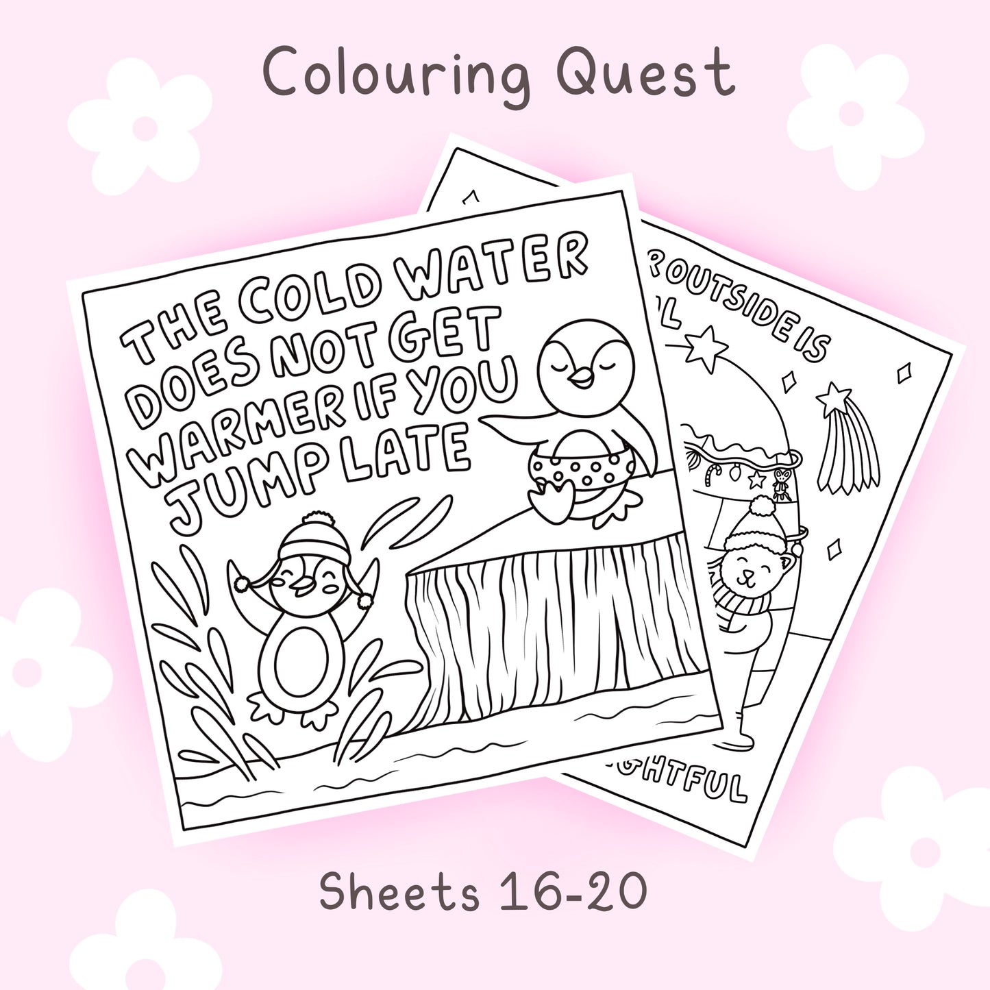 Colouring Quest Sheets #16-20