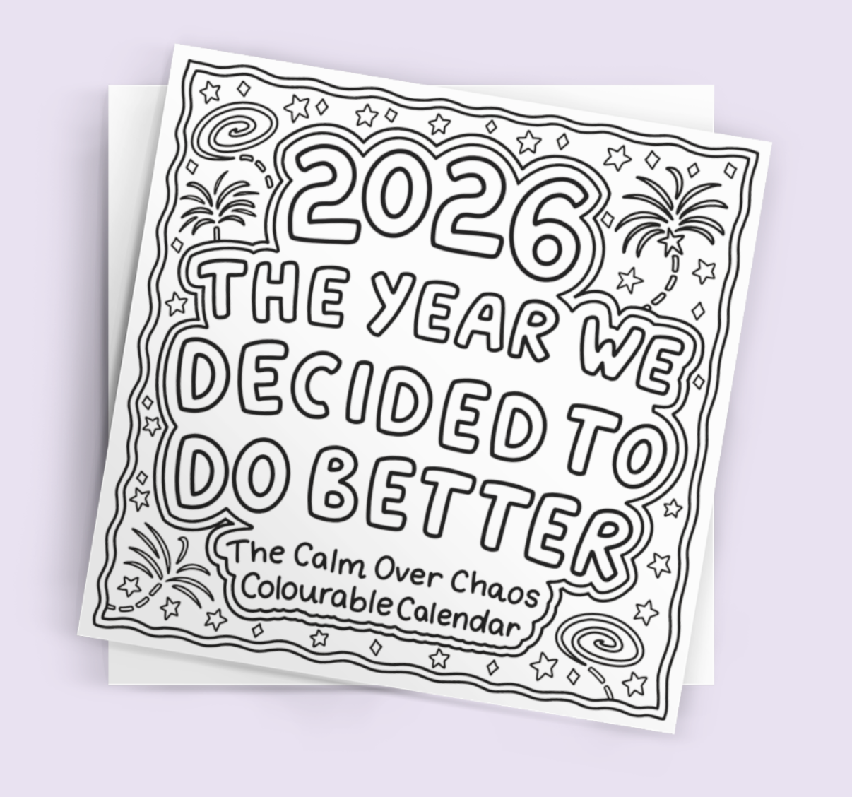 PREORDER Magic Bleedproof 2026 CALENDAR🗓️