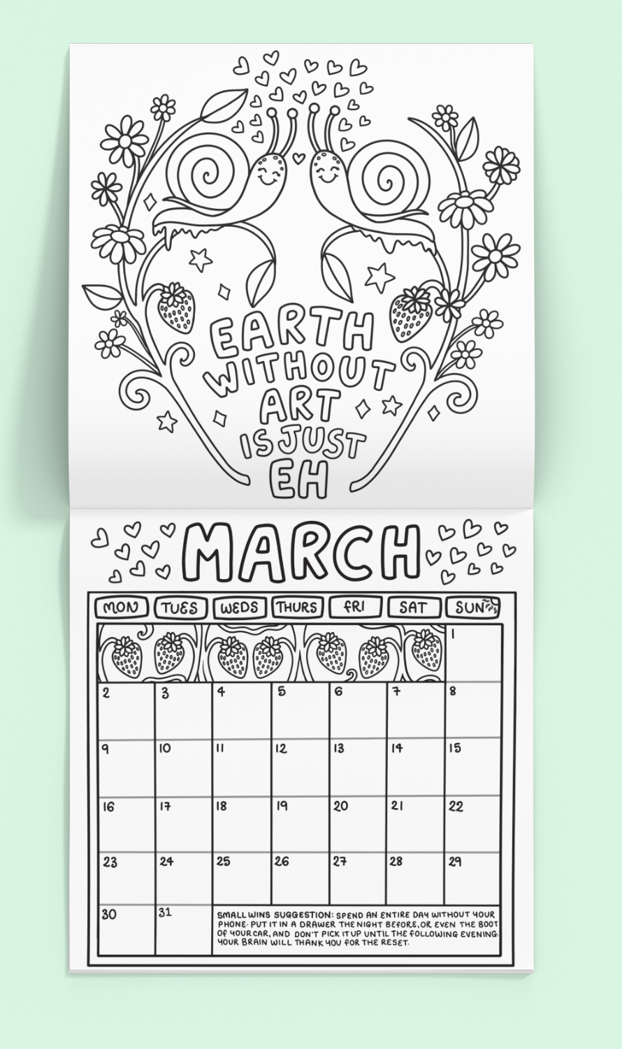 PREORDER Magic Bleedproof 2026 CALENDAR🗓️