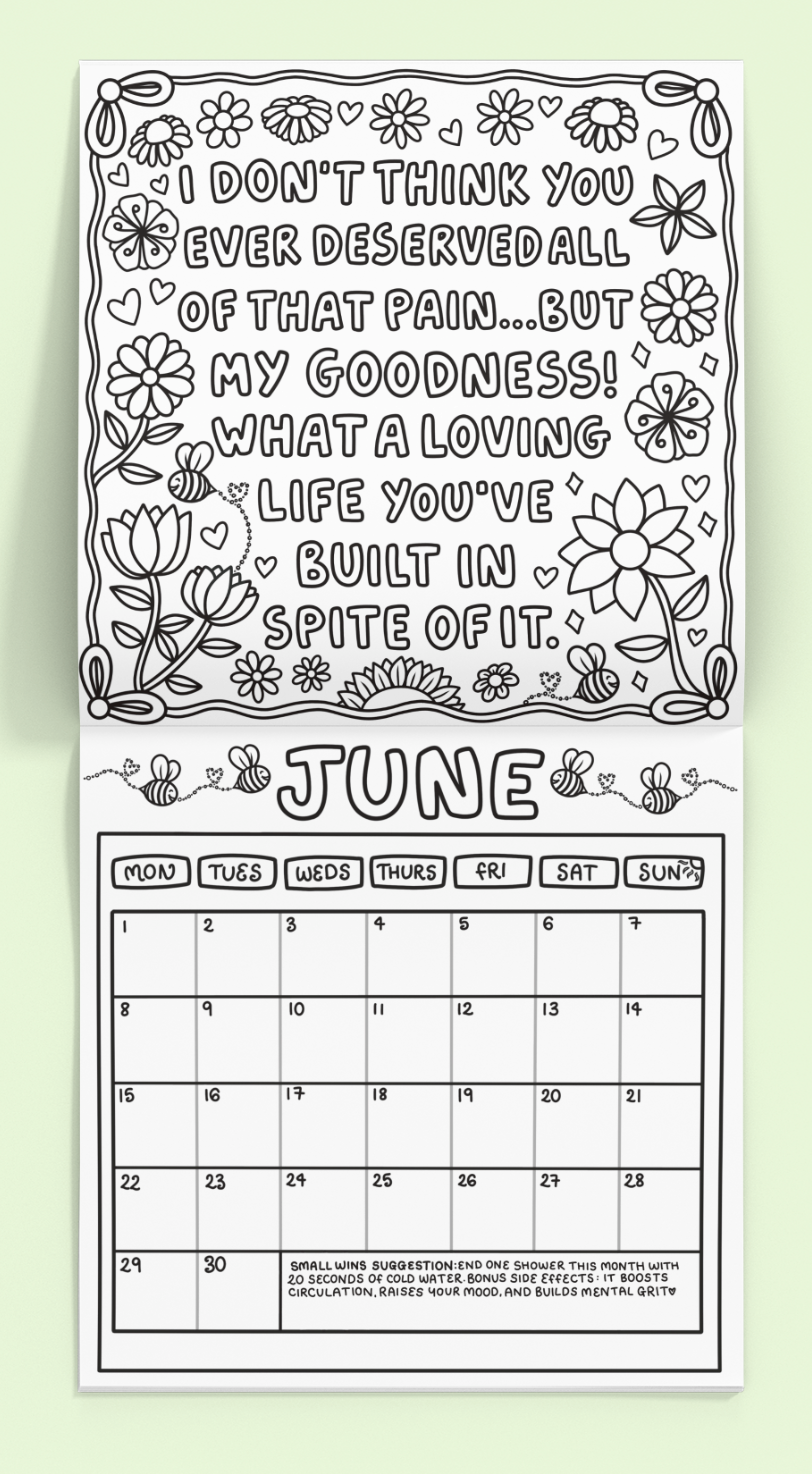 PREORDER Magic Bleedproof 2026 CALENDAR🗓️