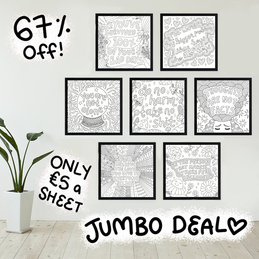 Big Sheets x7 - Jumbo Bundle🖼