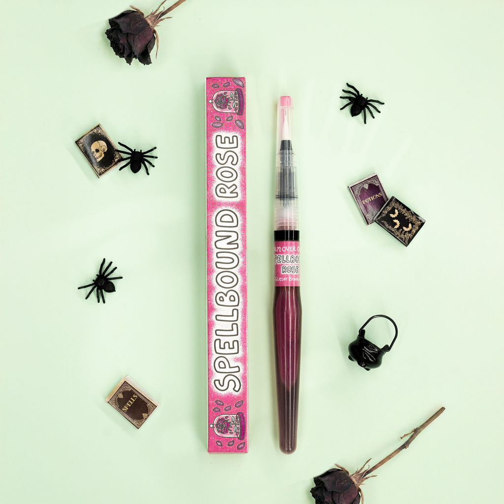 Trick or Treat Glitter Brush Pen (Spellbound Rose)