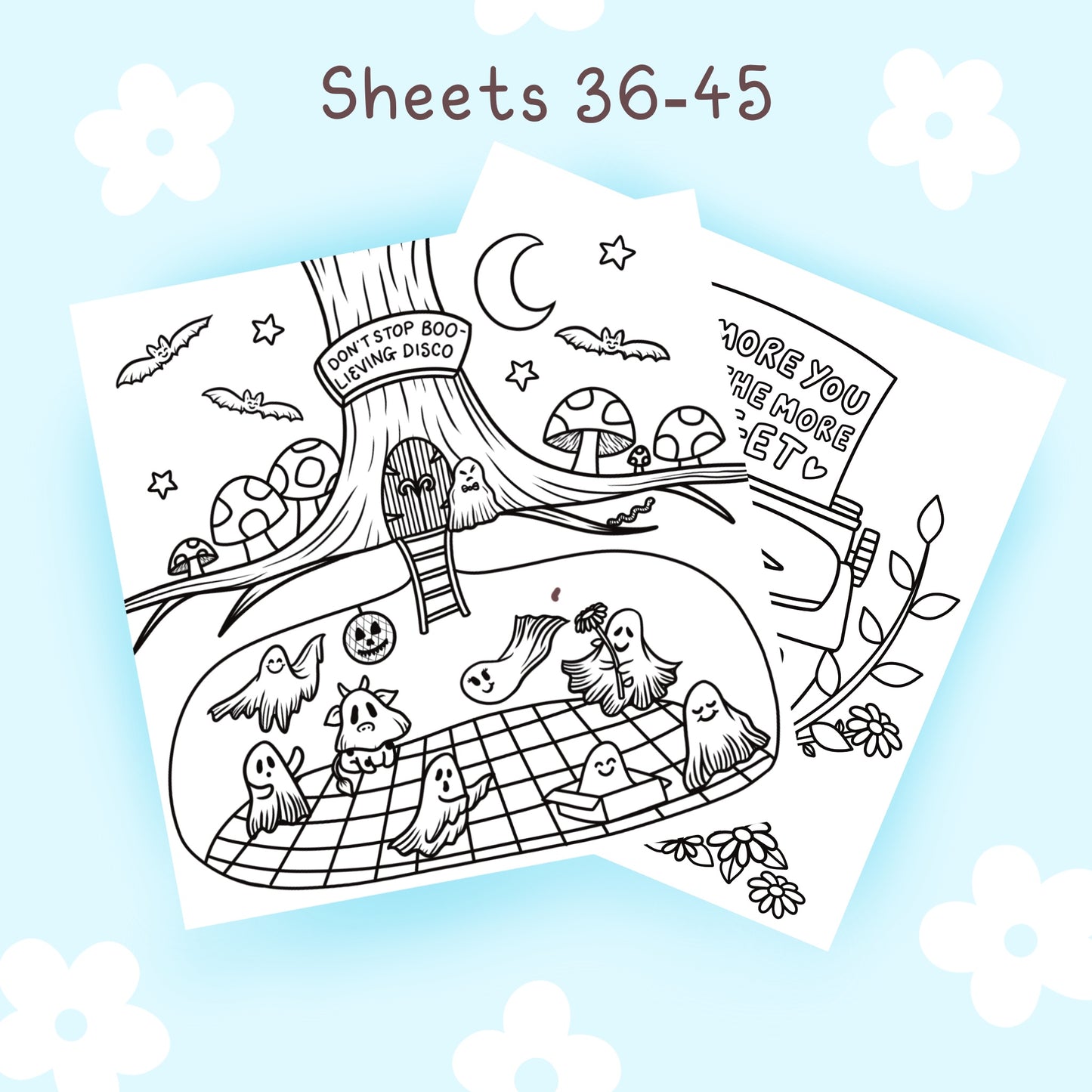 Cosy Autumnal Sheets #36-45 🍁