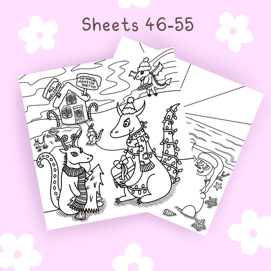 Fantasy Festivities Sheets #46-55🎄