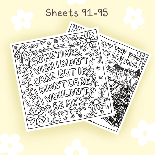 Return to the Realms Sheets #91-95