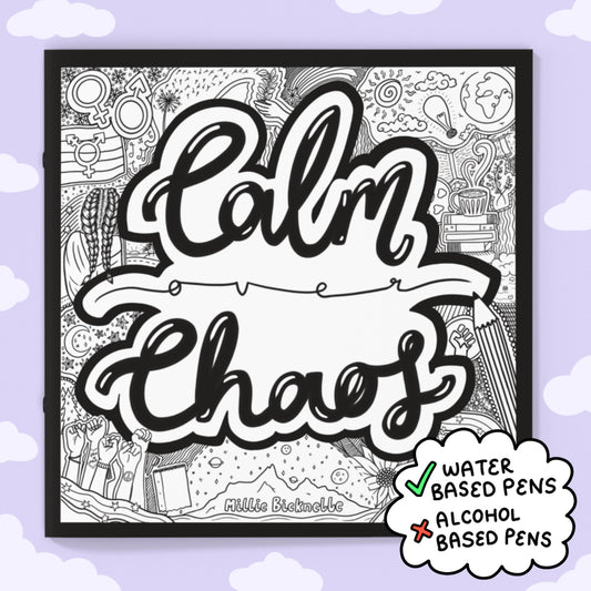 Calm Over Chaos Colouring Book (Test)