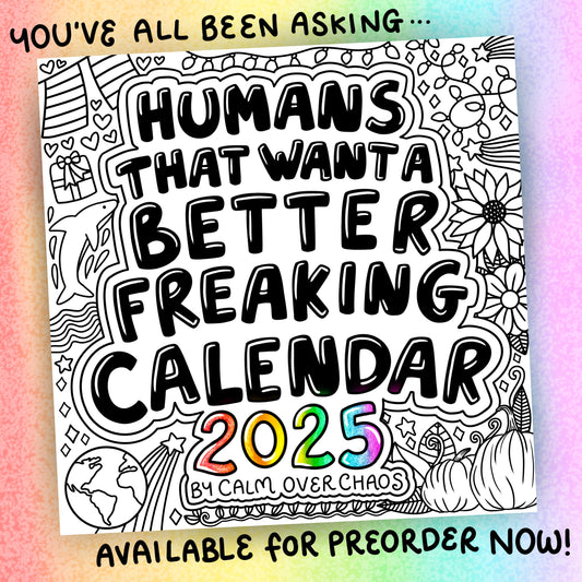 PREORDER 2025 CALENDAR🎁