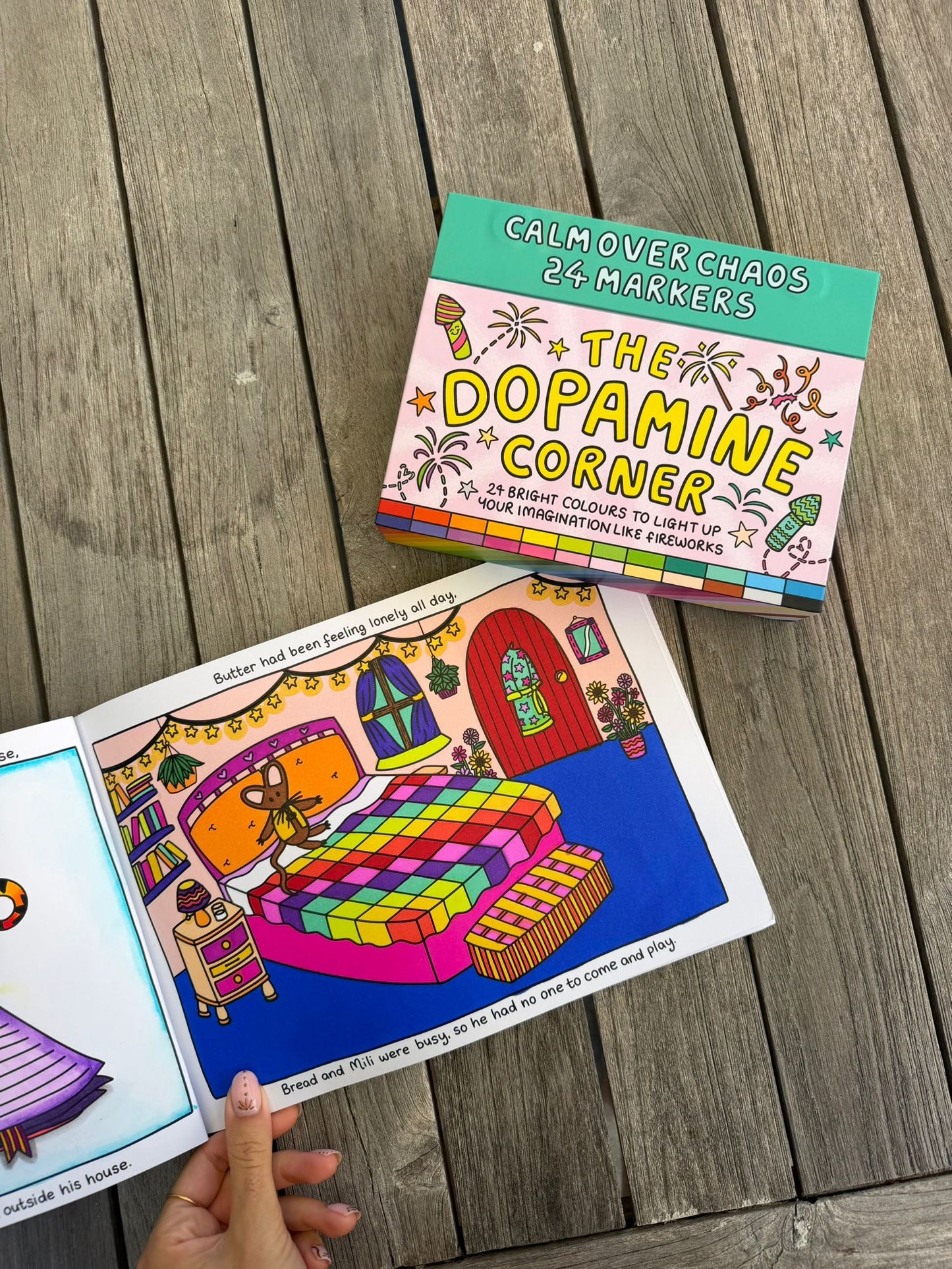 🌈Dopamine Corner Alcohol Markers