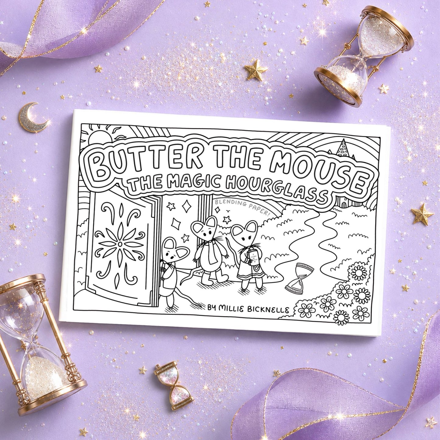 NEW Butter The Mouse - The Magic Hourglass Book⏳