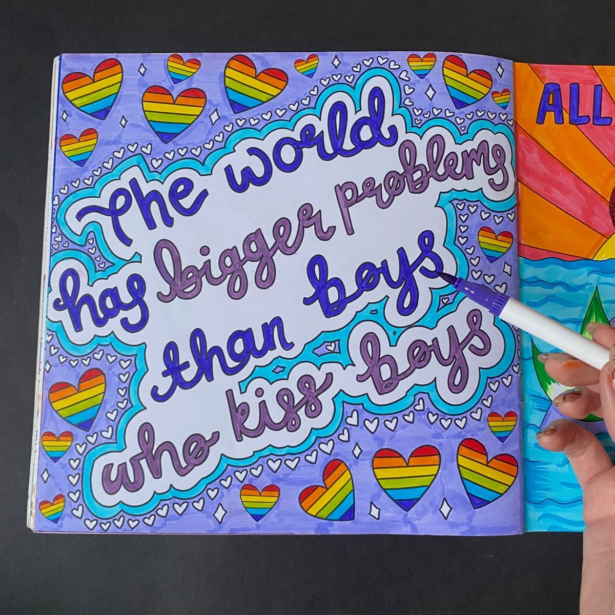 Be Kind to Your Mind Colouring Book - calmoverchaosltd